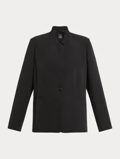 Blazer in tessuto tecnico