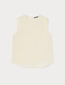 Blusa in crêpe de Chine di seta