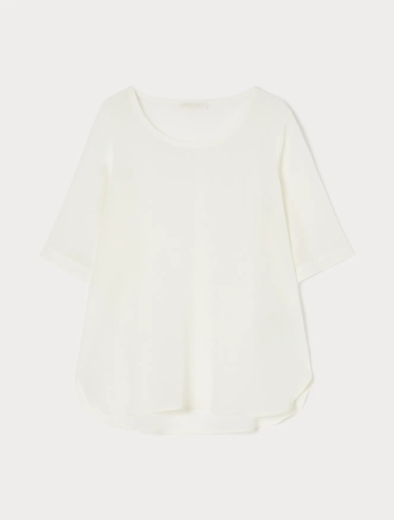 Blusa in crêpe de Chine di seta