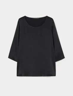 Blusa in misto seta