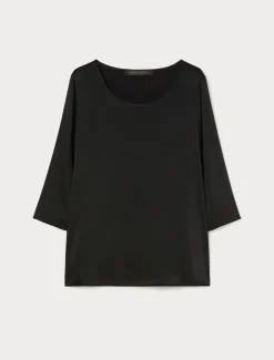 Blusa in misto seta