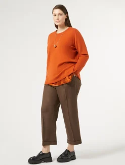 Blusa in raso di seta