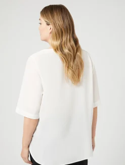 Blusa in seta