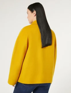 Caban in double di lana