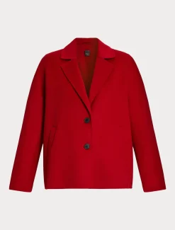 Caban in double di lana