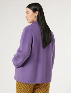 Caban in double di lana