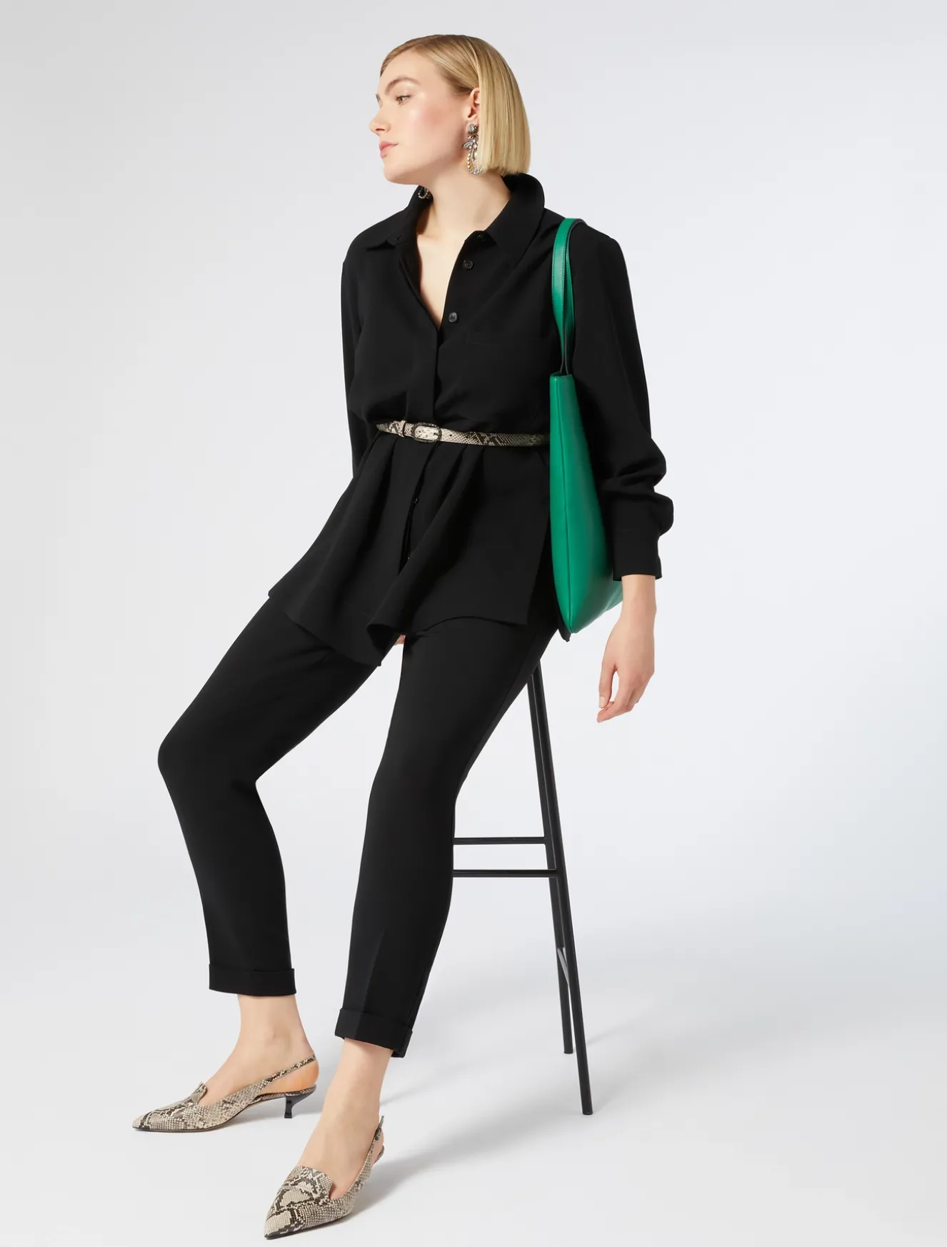 Camicia in cady triacetato