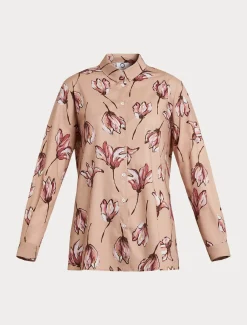 Camicia in cotone stampato