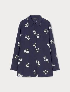 Camicia in crêpe de Chine di seta