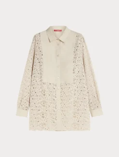 Camicia in pizzo di ciniglia