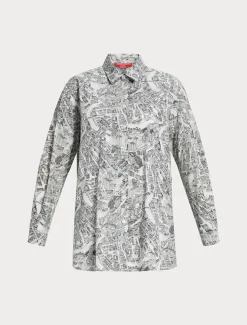 Camicia in popeline di cotone