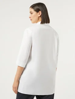 Camicia in popeline di misto cotone