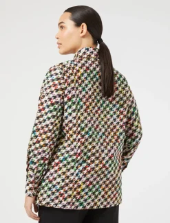 Camicia in popeline stampato