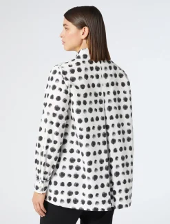 Camicia in popeline stampato