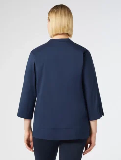 Camicia in popeline stretch