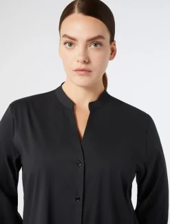 Camicia in popeline stretch