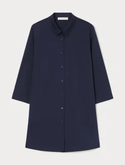 Camicia in popeline stretch