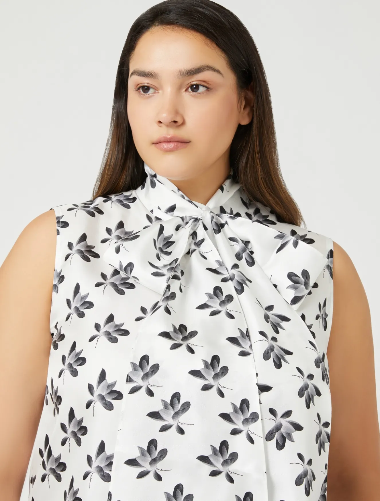 Camicia in twill di seta