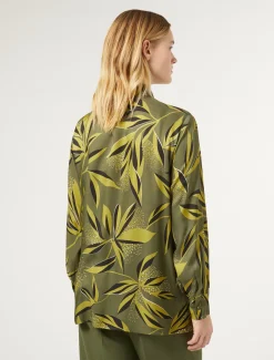 Camicia in twill stampato