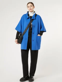 Cappa in double di misto lana