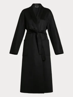 Cappotto in double di cachemire