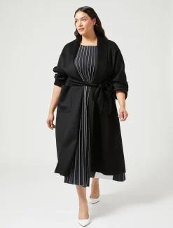 Cappotto in double di cachemire