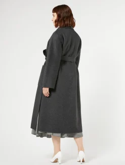 Cappotto in double di lana