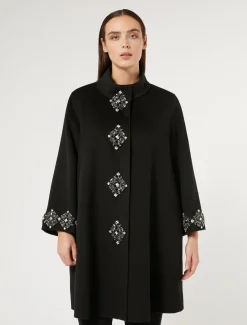 Cappotto in double di lana