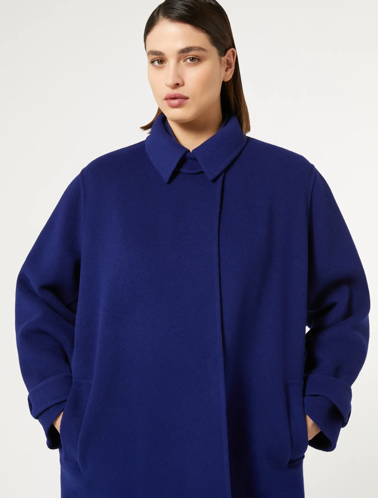 Cappotto in double di lana