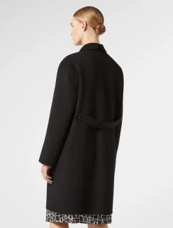 Cappotto in double di lana e cachemire