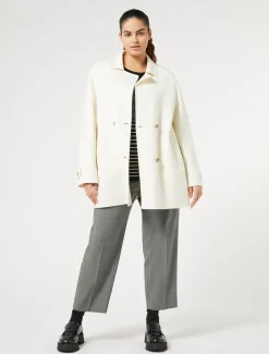 Cappotto in double di lana e cachemire