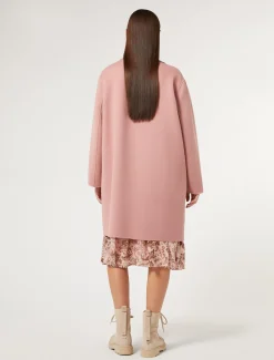 Cappotto in double di misto lana