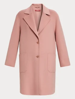 Cappotto in double di misto lana