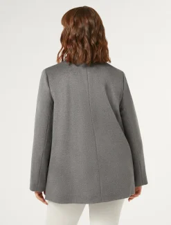 Cappotto in drap di lana