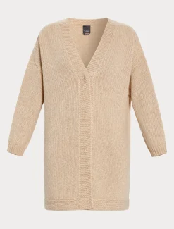 Cappotto in filato di maglia