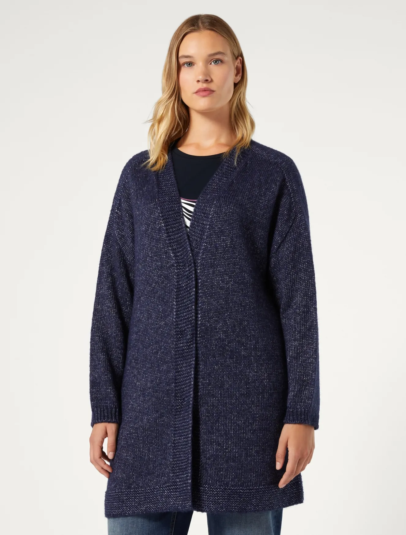 Cappotto in filato di maglia