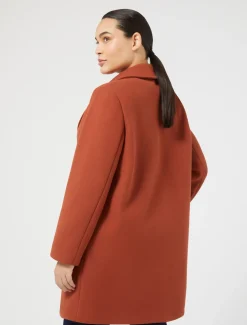 Cappotto in jersey stretch