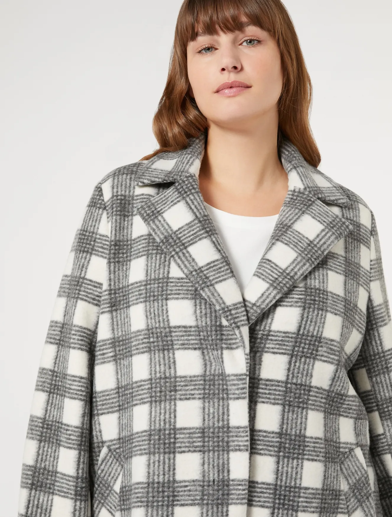 Cappotto in jersey stretch