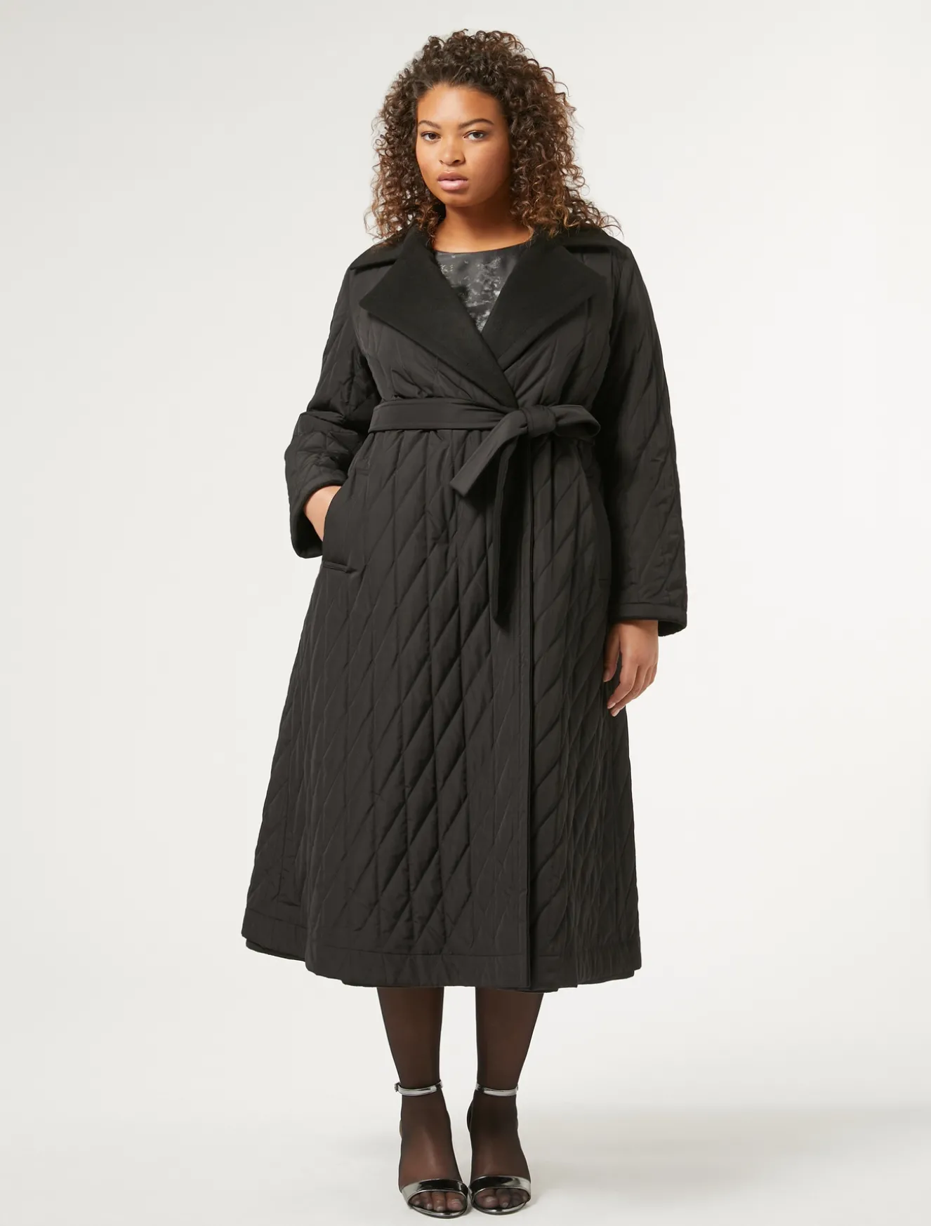 Cappotto lungo reversibile