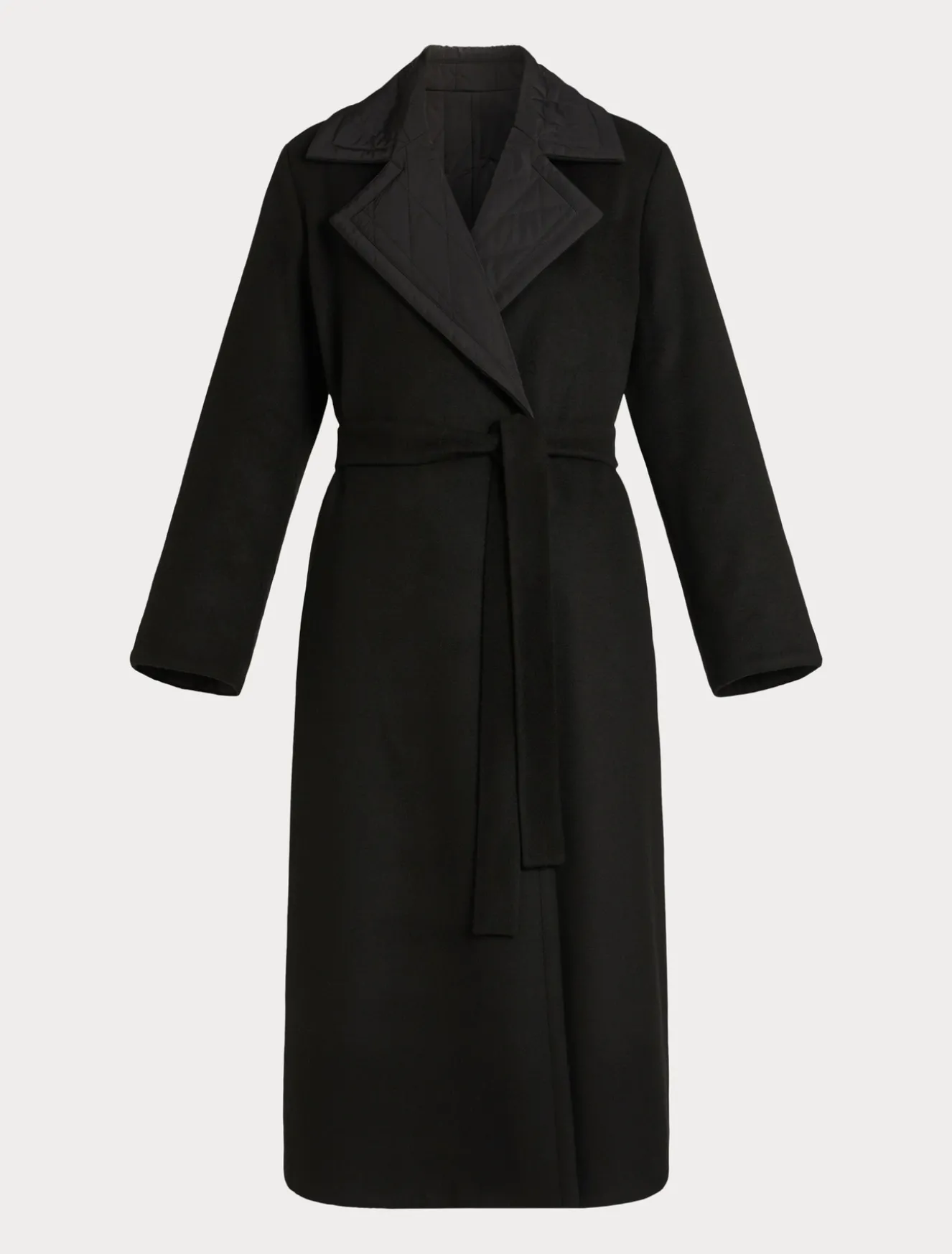 Cappotto lungo reversibile