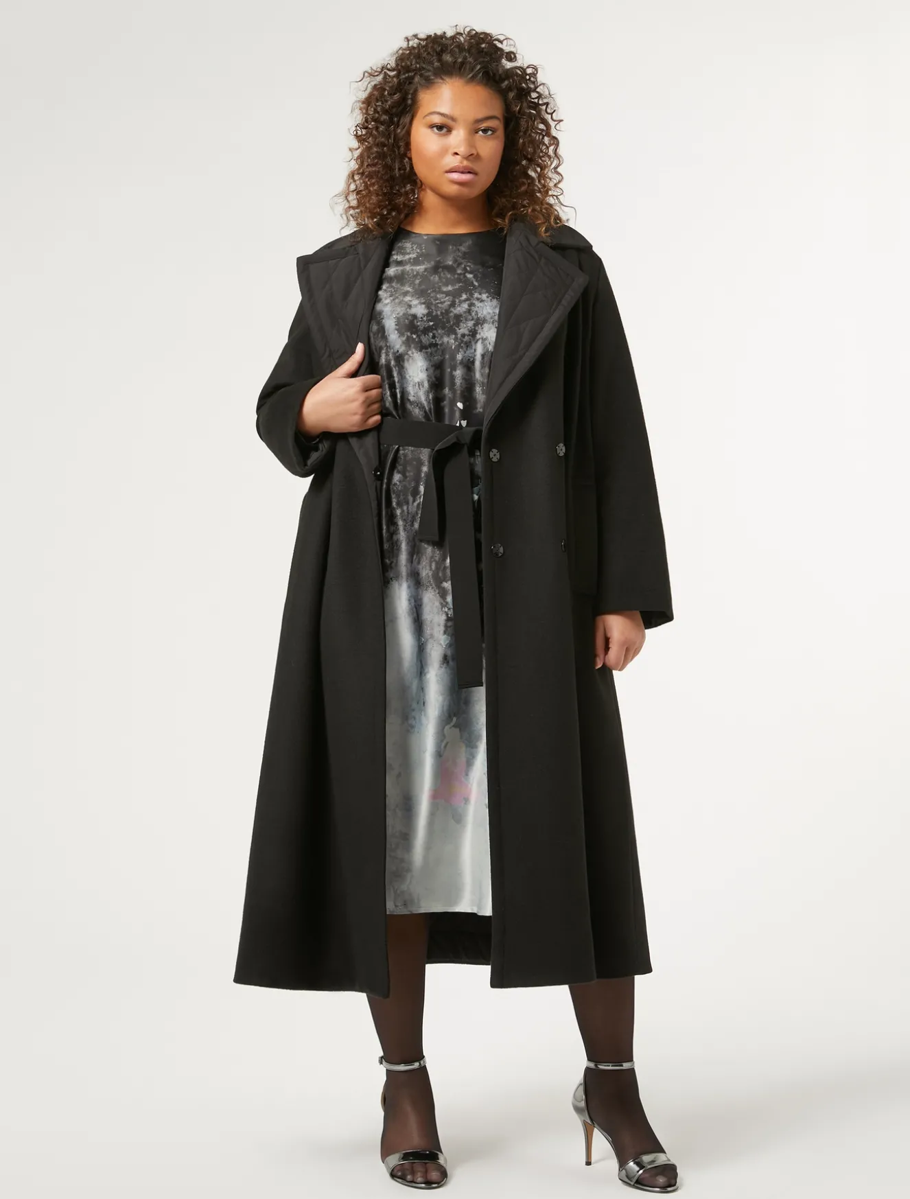 Cappotto lungo reversibile