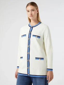 Cardigan in cotone modal