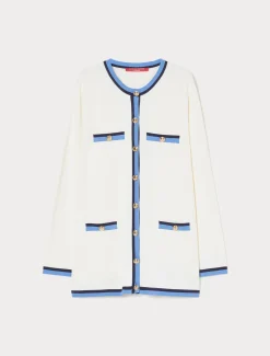 Cardigan in cotone modal