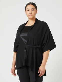 Cardigan in filato di viscosa