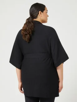 Cardigan in filato di viscosa