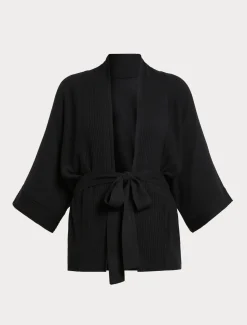 Cardigan in filato di viscosa