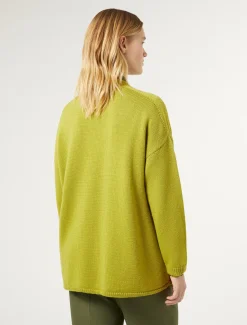 Cardigan in lana e lurex