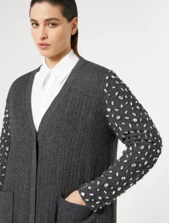 Cardigan in misto cachemire