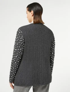 Cardigan in misto cachemire