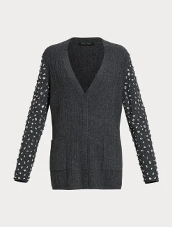 Cardigan in misto cachemire